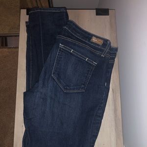 Paige skinny jeans - dark wash